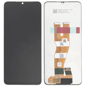 Ekranas Samsung A055 A05 2023 su lietimui jautriu stikliuku Black original