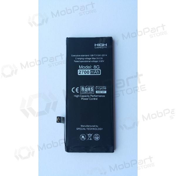 Apple iPhone 8 battery / accumulator (increased capacity) (1980mAh) Apple iPhone 8 battery / accumulator (increased capacity) (1980mAh)