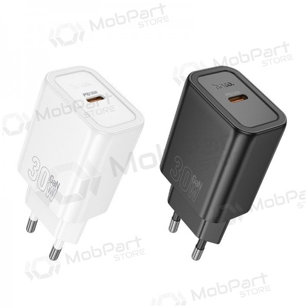 Phone charger Hoco N62 30 W GaN USB-C white