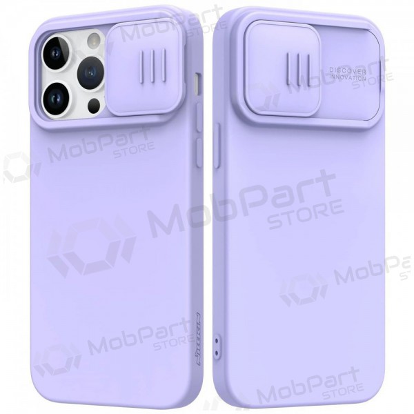 Apple iPhone 14 Pro case „Nillkin Silicone“ (šviesiai violet) Apple iPhone 14 Pro case „Nillkin Silicone“ (šviesiai violet)