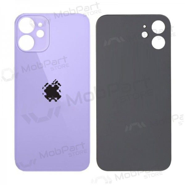 Apple iPhone 12 mini back / rear cover (violet) (bigger hole for camera) Apple iPhone 12 mini back / rear cover (violet) (bigger hole for camera)