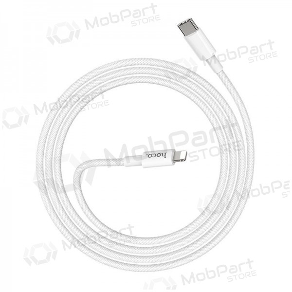 Lightning cable Hoco X56 USB-C to Lightning 1 m PD white