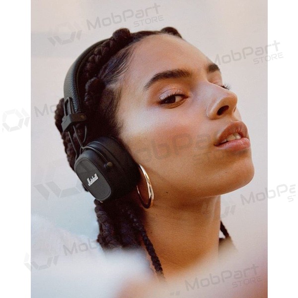 Wirelesss ausinės Marshall Major IV On-Ear Bluetooth juodos