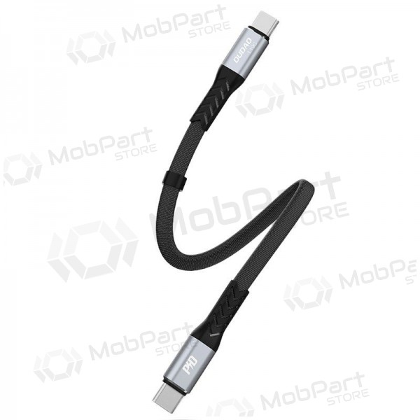 USB-C cable Dudao L10C USB-C to USB-C 0.23 m 100 W black