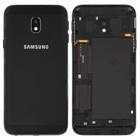 Samsung J330 Galaxy J3 2017 back / rear cover (black) (used grade B, original)