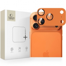 Apple iPhone 17 Pro Max camera protection - Tech-Protect CamFull Fit+ (Cosmic Orange)