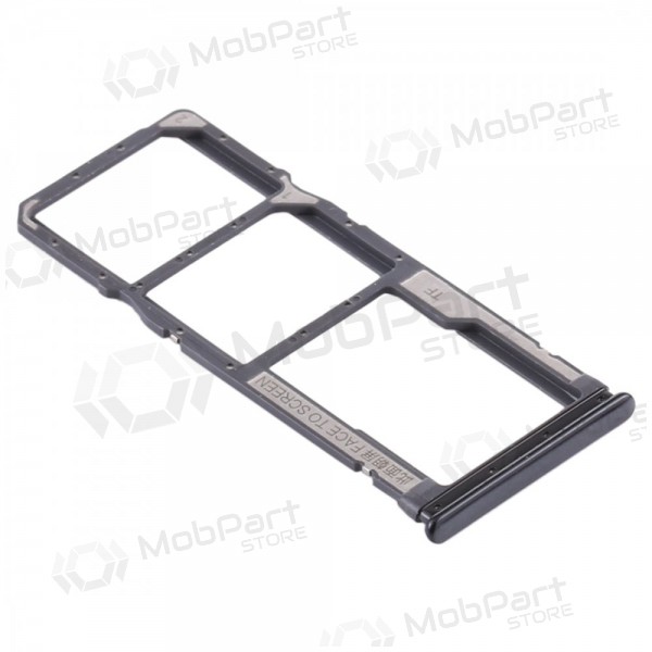 Xiaomi Redmi Note 8 / Redmi Note 8 2021 SIM card holder black (Space Black) Xiaomi Redmi Note 8 / Redmi Note 8 2021 SIM card holder black (Space Black)