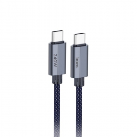 USB-C cable Hoco U134 USB-C to USB-C 1.8 m 240 W black