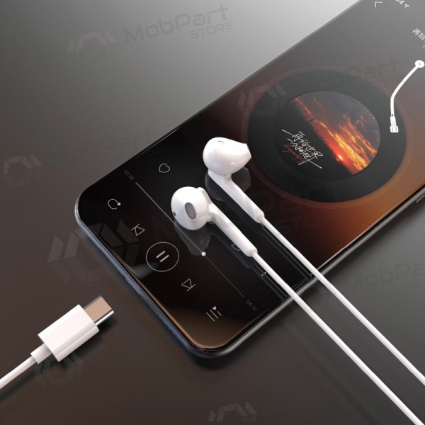 USB-C headphones Dudao X3C white