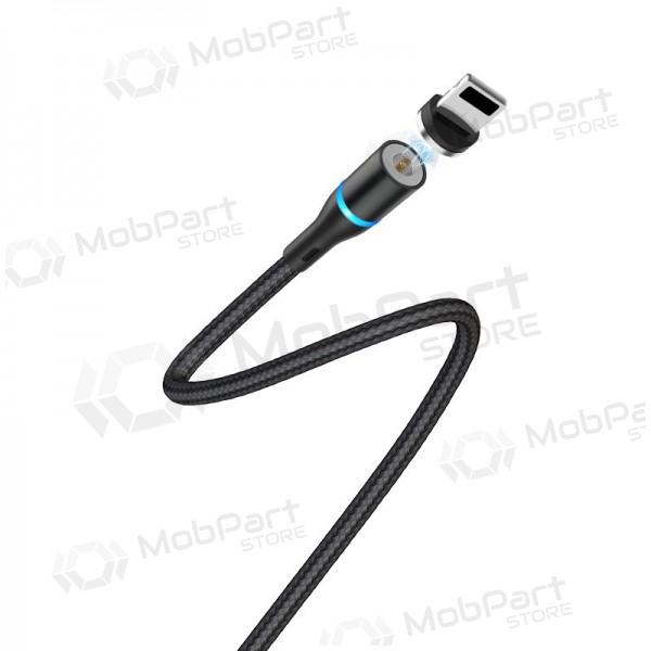 USB cable Borofone BU16 Skill Magnetic Lightning 1.0m (black)