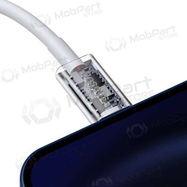 Cable Baseus Superior Type-C - Lightning PD 20W 0.25m (white) CATLYS-02