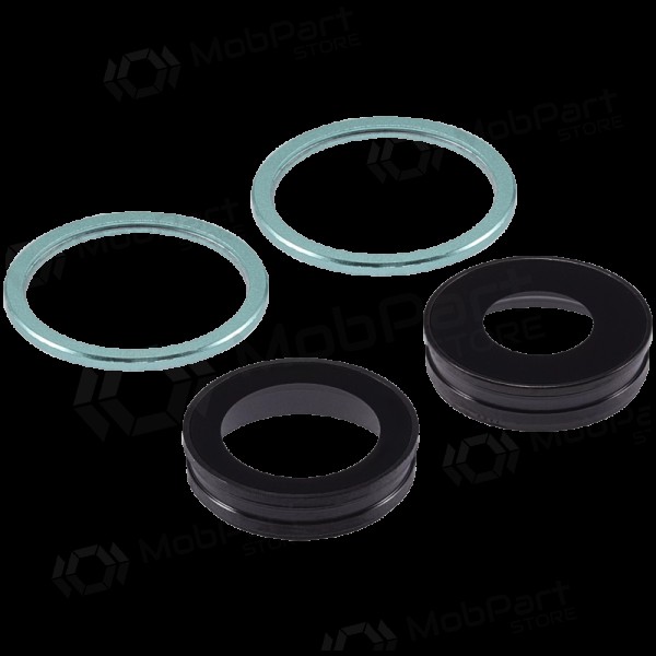 Apple iPhone 11 camera glass / lens (2pcs) (green) (with frame)