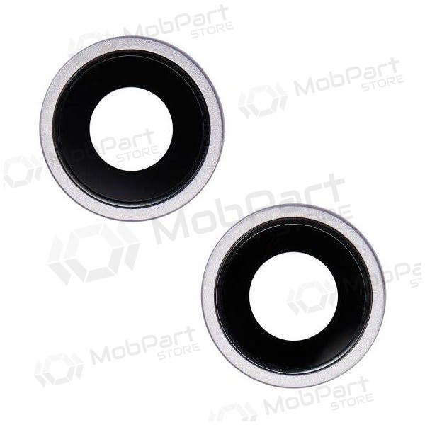 iPhone 14 / 14 Plus camera glass / lens (2pcs) (purpurinis) (with frame)