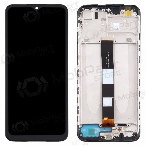 Xiaomi Redmi 9A / 9C / 9AT screen (black) (with frame) (original) Xiaomi Redmi 9A / 9C / 9AT screen (black) (with frame) (original)