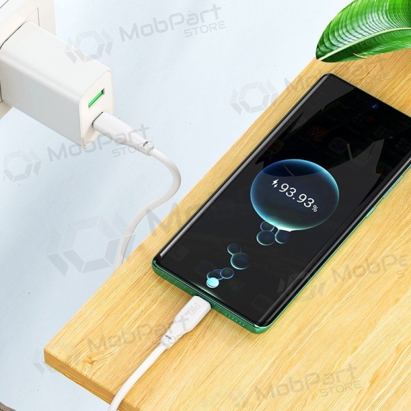 USB-C cable Hoco X93 USB-C to USB-C 1 m 100 W white