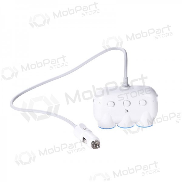 Car charger - šakotuvas Hoco C1 2xUSB 3xconnector (3.1A) Car charger - šakotuvas Hoco C1 2xUSB 3xconnector (3.1A)