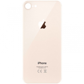 Apple iPhone 8 back / rear cover (gold) (bigger hole for camera)