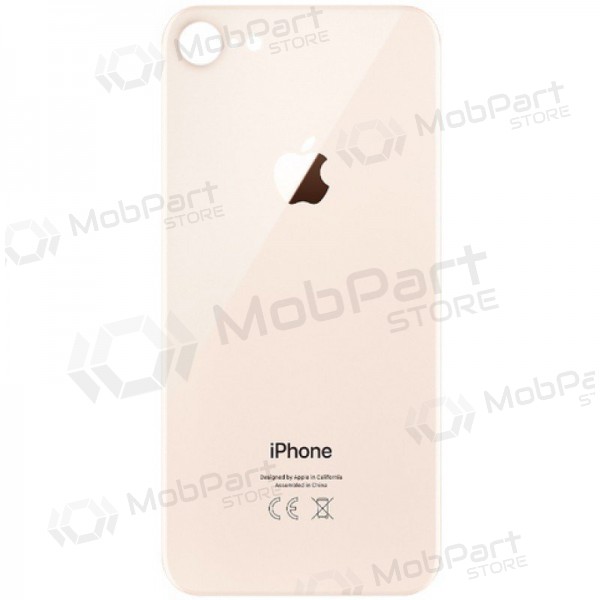 Apple iPhone 8 back / rear cover (gold) (bigger hole for camera) Apple iPhone 8 back / rear cover (gold) (bigger hole for camera)
