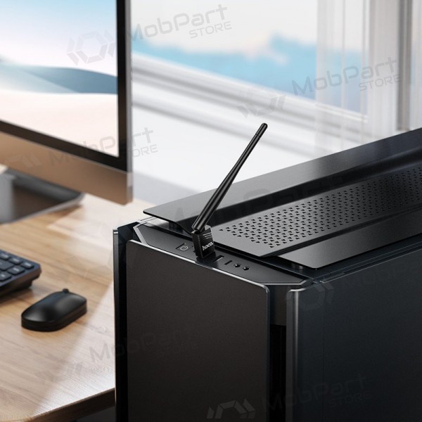 USB Wi-Fi adapter Hoco HI37 USB Wi-Fi 4 black