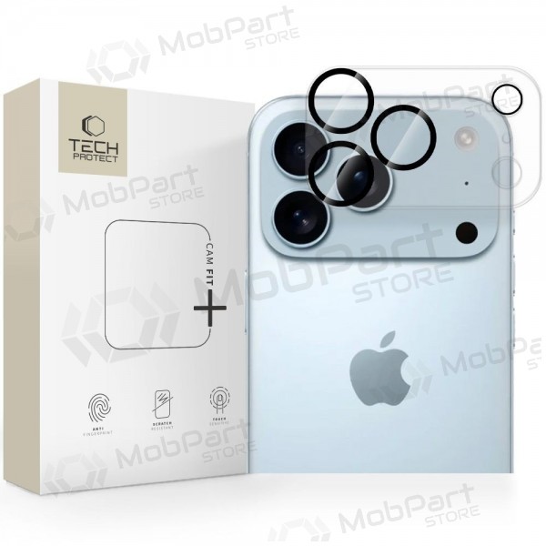 Apple iPhone 17 Pro protective tempered glass for camera - Tech-Protect Cam Fit+ (clear)