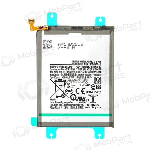 Samsung Galaxy A42 battery, akumuliatorius (EB-BA426ABY) Samsung Galaxy A42 battery, akumuliatorius (EB-BA426ABY)