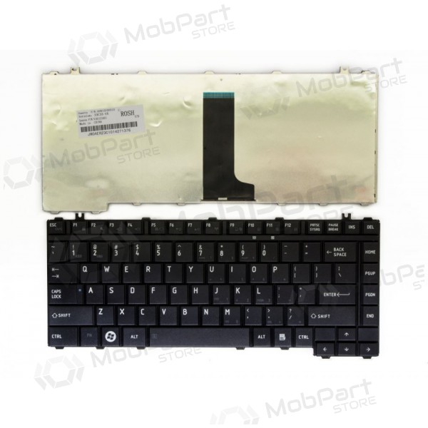 TOSHIBA Satellite: A200, A205, A210, A300, A305, A350, L300, L300D, L305, M200, M205 keyboard TOSHIBA Satellite: A200, A205, A210, A300, A305, A350, L300, L300D, L305, M200, M205 keyboard