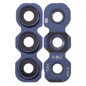 Samsung Galaxy A35 camera glass / lens (with frame) (Awesome Navy)
