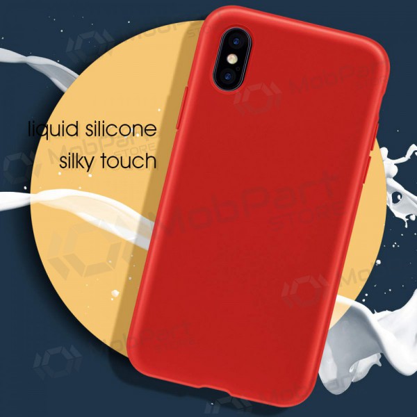Apple iPhone 12 Pro Max case - Liquid Silicone - 1.5mm (red)