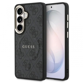 Samsung Galaxy S26 case - Guess PU Leather 4G Gold Frame Magnetic