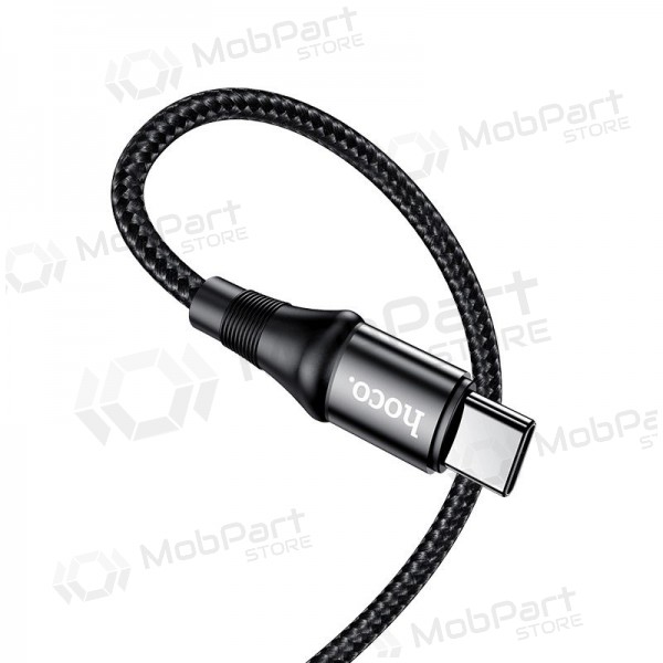 USB cable Hoco X50 Exquisito Type-C - Type-C 100W 1.0m (black)