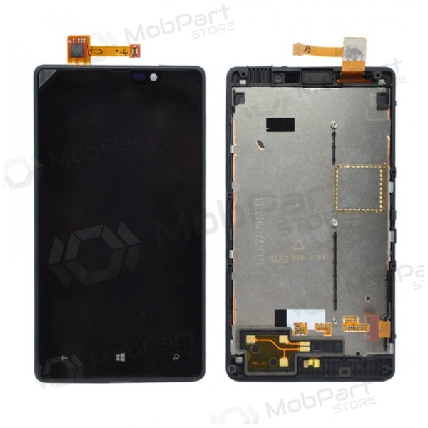 Nokia Lumia 820 touchscreen (with frame)