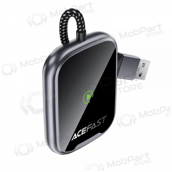 CarPlay adapter Acefast QC1 wireless Android Auto black