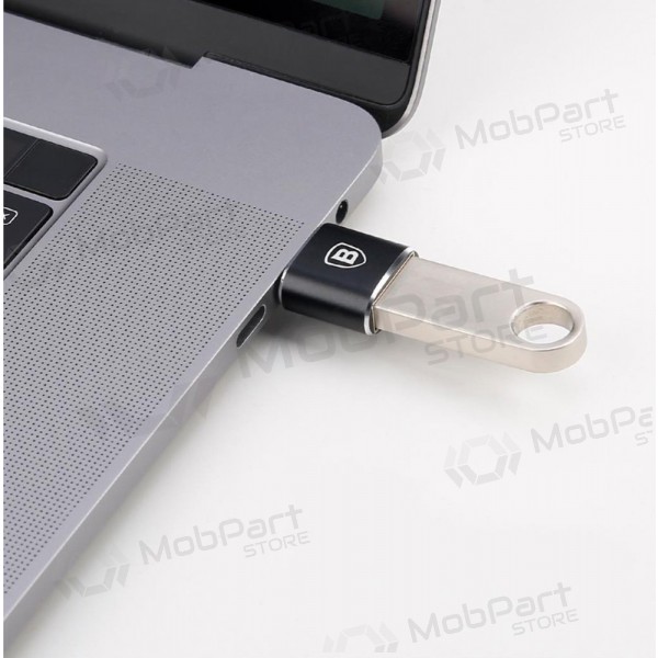 Adapter Baseus USB-A to Type-C OTG black CATOTG-01