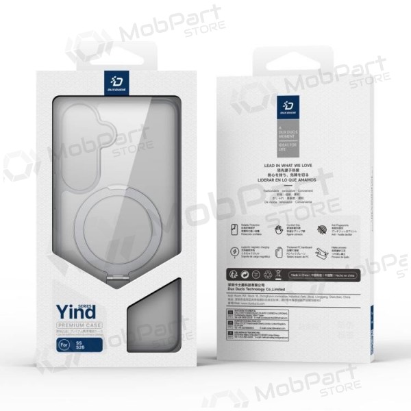 Samsung Galaxy S26+ case - Dux Ducis Yind Magnetic Stand (gray)