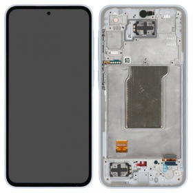 Samsung Galaxy A35 screen (Awesome Iceblue) (with frame) (original)