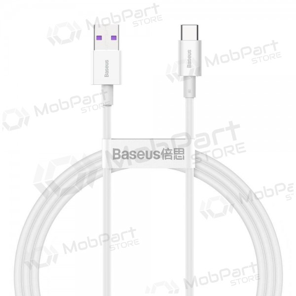 USB cable Baseus Superior iš USB į Type-C 66W 2.0m white CATYS-A02