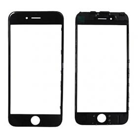 Apple iPhone 6 Plus Screen glass with frame (black) (for screen refurbishing) - Premium