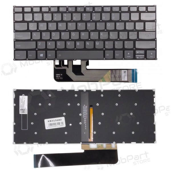 Keyboard LENOVO C340-14IWL, su pašvietimu Keyboard LENOVO C340-14IWL, su pašvietimu
