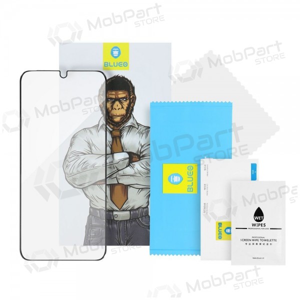LCD apsauginis stikliukas 5D Mr. Monkey Glass (Strong HD) Apple iPhone 13 Pro Max black