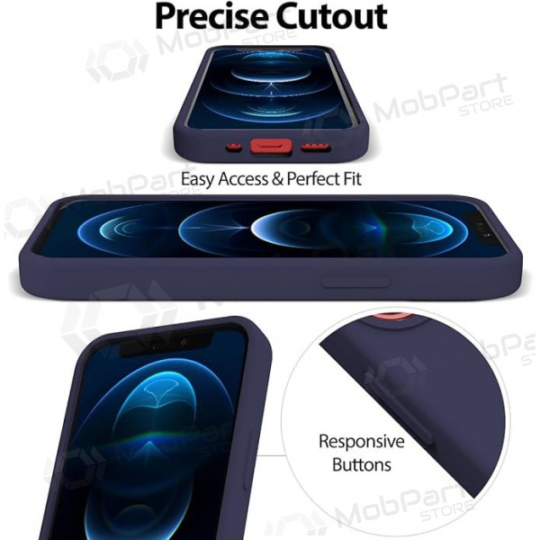 Apple iPhone 11 Pro Max case Mercury - Silicone Case (dark blue)