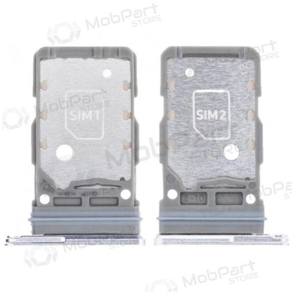 Samsung G998 Galaxy S21 Ultra 5G SIM card holder (silver) (service pack) (original) Samsung G998 Galaxy S21 Ultra 5G SIM card holder (silver) (service pack) (original)