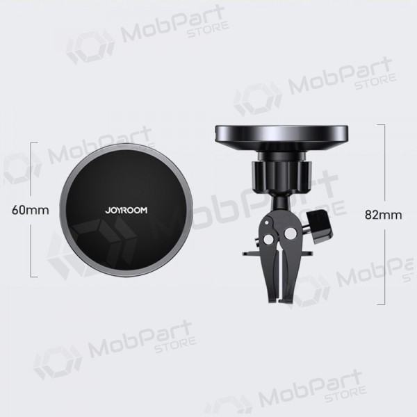 Charger-laikiklis magnetinis automobilinis Joyroom JR-ZS240 MagSafe 15W black