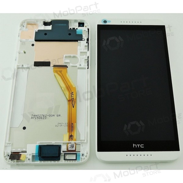 HTC Desire 816 screen (white) (with frame) (service pack) (original)