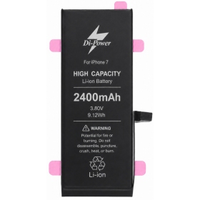 Apple iPhone 7 battery, Di-Power 2400 mAh (increased capacity)
