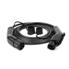 Elektromobilio charging cable Type 1 (Female) - Type 2 (Male), 32A, 7.2kW, 1-fazė, 5m