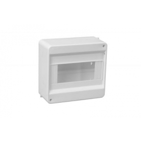 Pawbol 8 mod. panel C.2017 (without doors, with ground terminals, white)