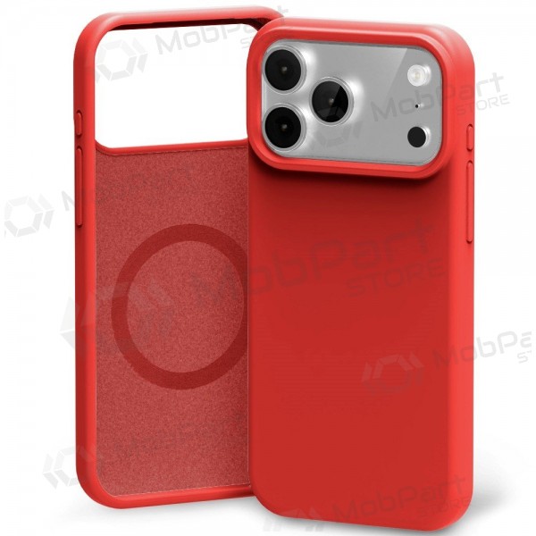 Apple iPhone 17 Pro Max, 18 Pro Max case Mercury "Pure Magsafe Silicon Case" (red)