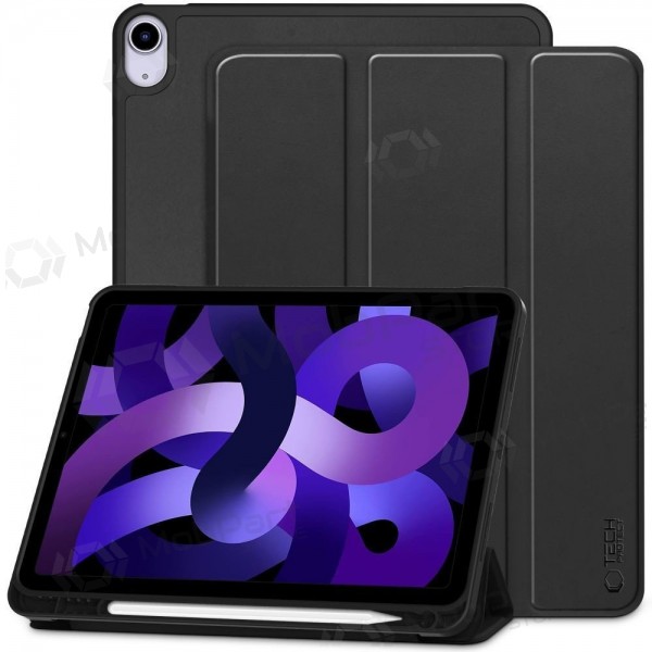 Apple iPad Air (2020, 2022, 2024, 2025, 2026) case - Tech-Protect SmartCase Pen Holder (black)