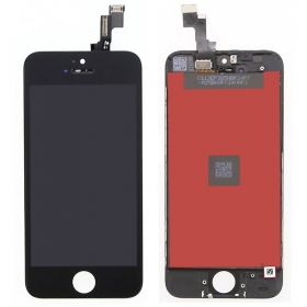 Apple iPhone 5S / iPhone SE ekranas (black) (refurbished, original)