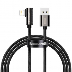 USB cable Baseus Legend Lightning 2.4A 1.0m (black) CALCS-01